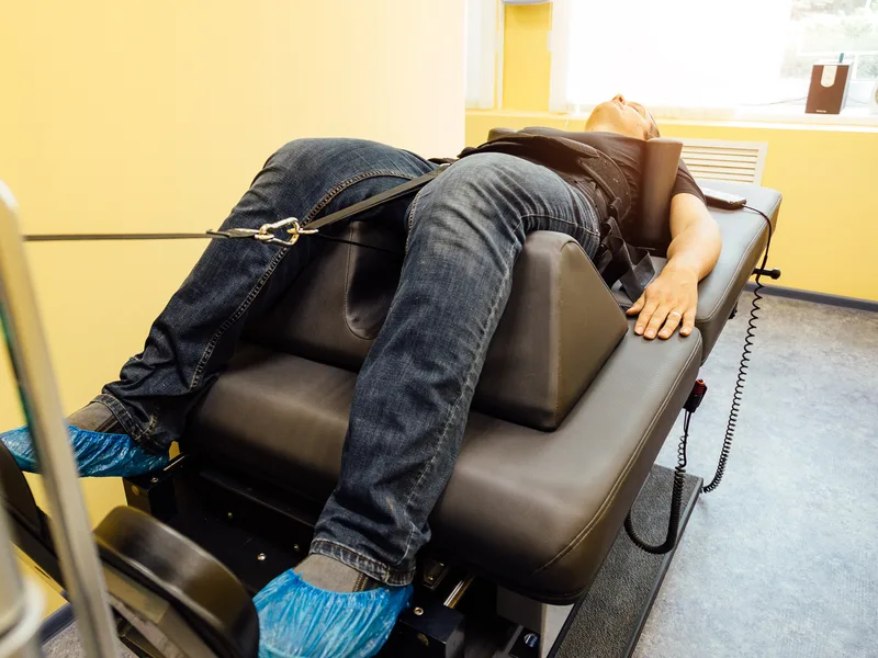 Flexion-Distraction at Camel City Chiropractic in Hudsonville