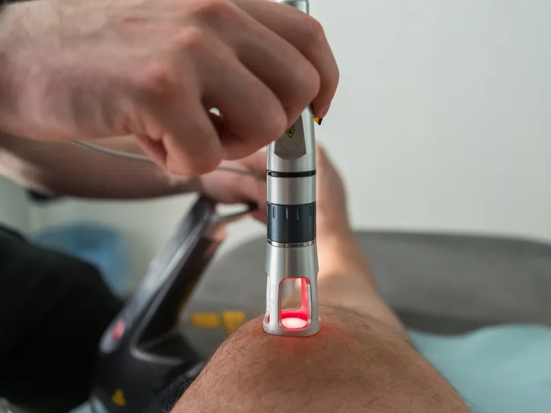 How Laser Therapy works at Camel City Chiropractic