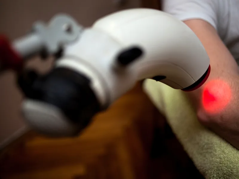How Light Therapy works at Camel City Chiropractic