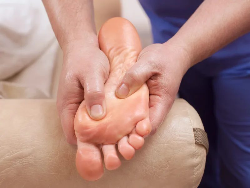 Chiropractic care for plantar fasciitis at Camel City Chiropractic in Hudsonville