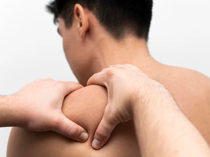 Chiropractic care for rotator cuff injury at Camel City Chiropractic in Hudsonville