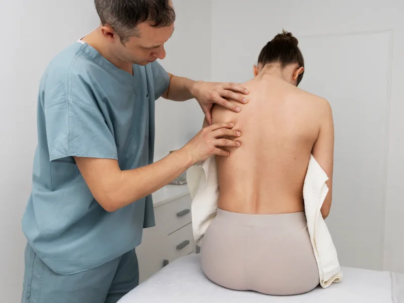 Chiropractic care for scoliosis at Camel City Chiropractic in Hudsonville